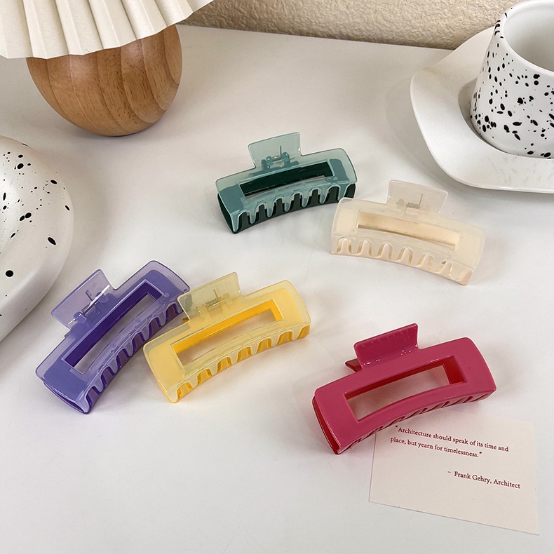 Kẹp Tóc Màu Sắc Ngọt Ngào Phong Cách Hàn Quốc Thời Trang Cho Nữ