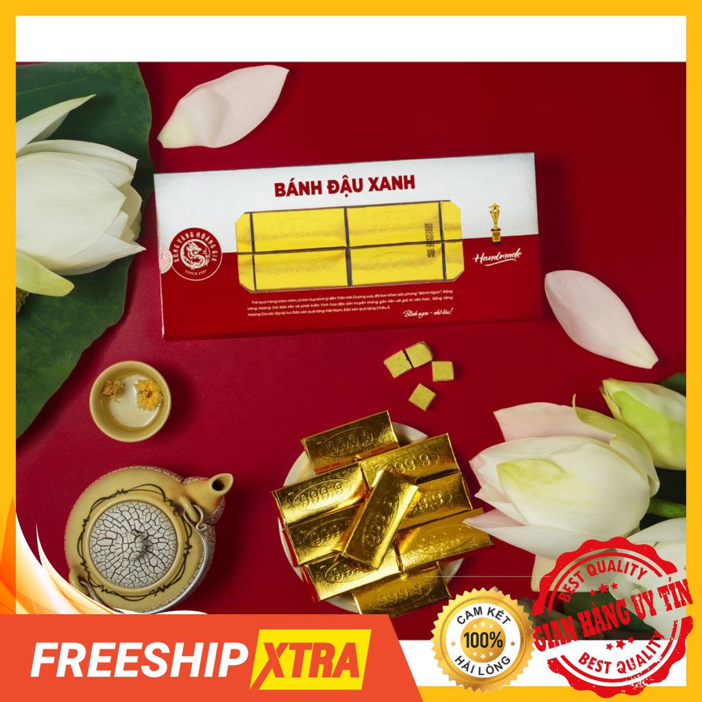 Bánh Đậu Xanh Hoàng Gia Thượng Hạng 300g Nguyên Vị