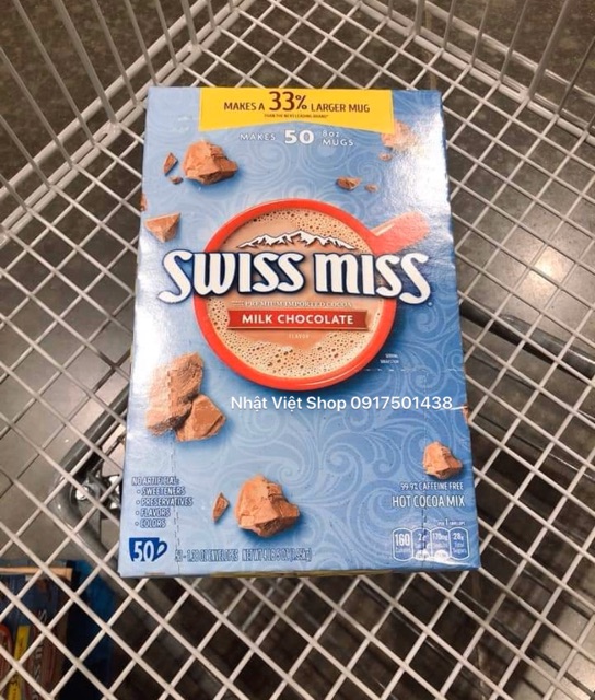 Bột Sữa SWISS MISS Milk Chocolate 1.95kg
