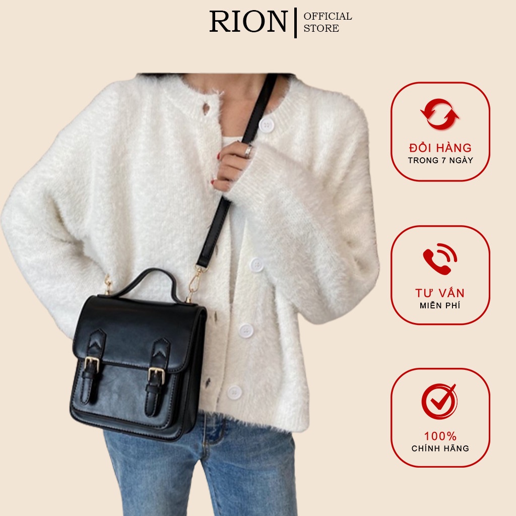 Túi Xách Nữ Đeo Chéo Đeo Vai Da Trơn Phong Cách Hàn Quốc Thời Trang Năng Động | BL02