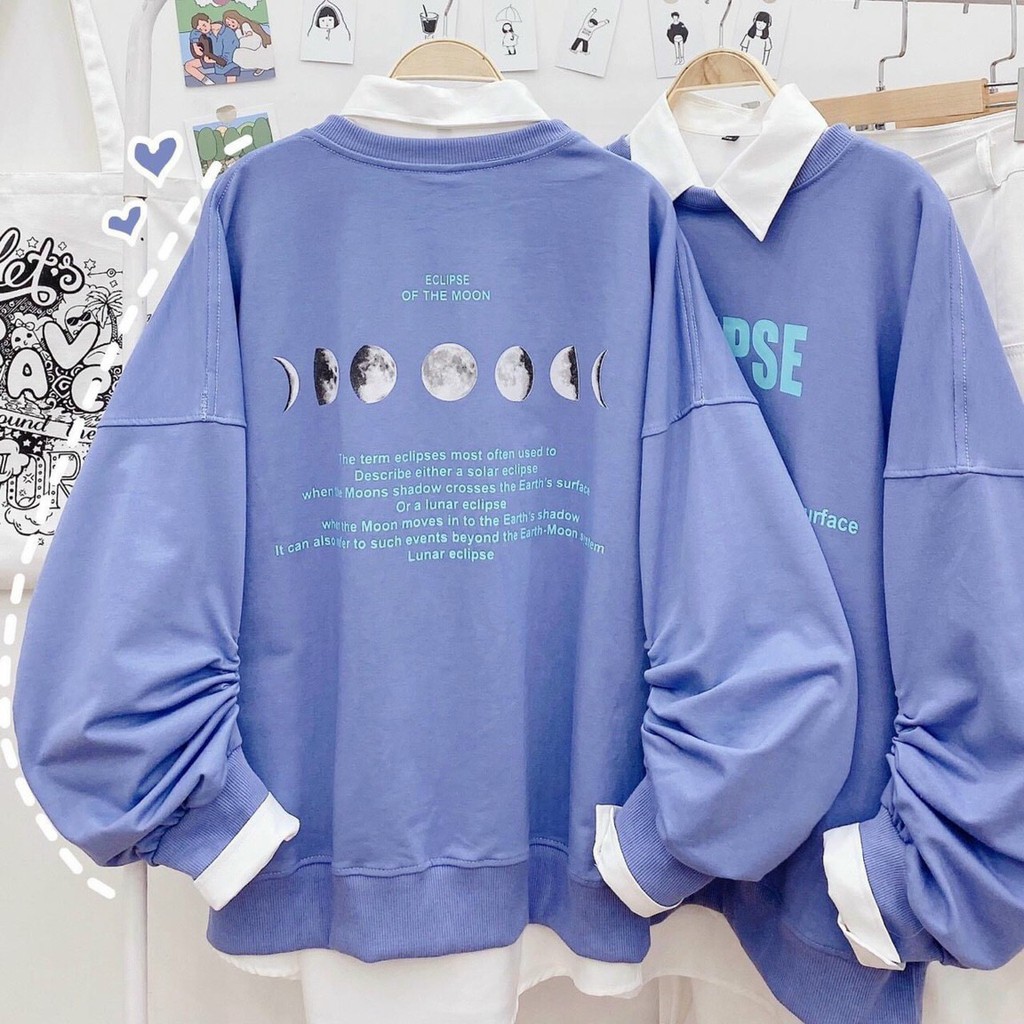 Áo sweater Eclipse cực cute N26121