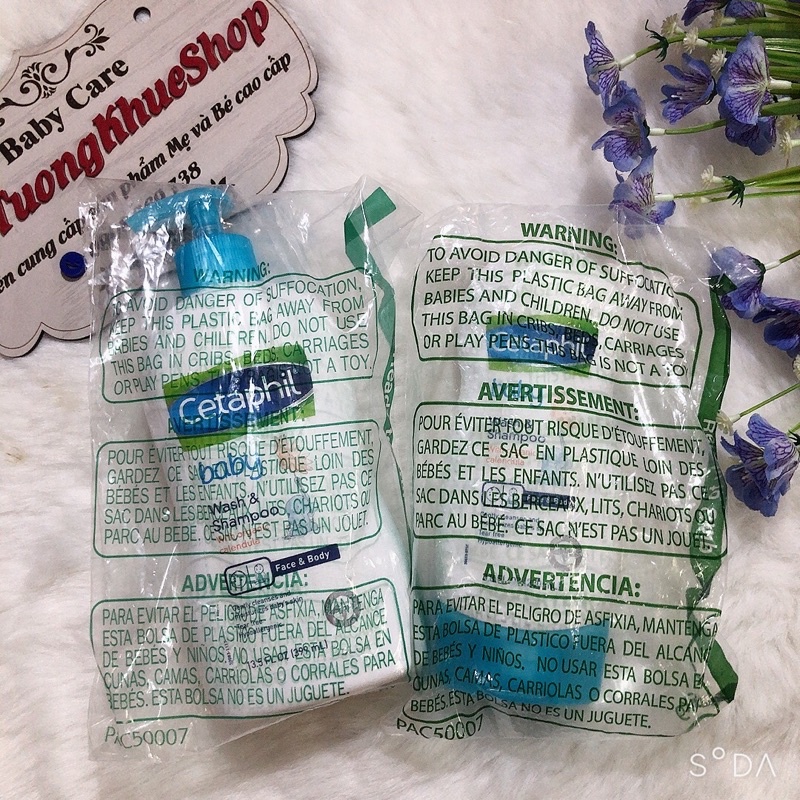 Sữa tắm gội Cetaphil 230ml - 399ml