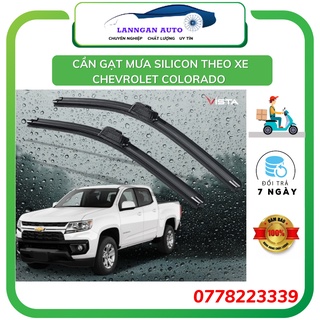 Cần gạt mưa xe chevrolet colorado 2015-2021, gạt mưa silicone 3 khúc theo xe
