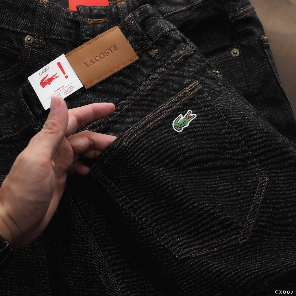 Quần jean dài nam công nghệ wash cao cấp, form slim fit tôn dáng CX007