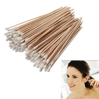 Bộ 100 Que Tăm Bông Y Tế Dài 15cm
