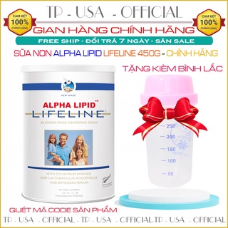 Sữa non alpha lipid lifeline 450g từ new zealand tpcn360