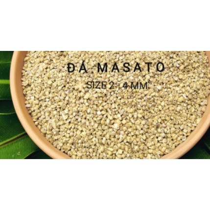 Đá Masato trồng sen-rải mặt- giữ màu sen cực tốt 1kg
