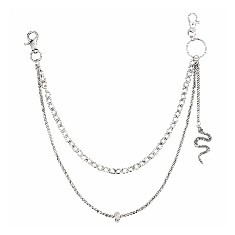 Dây Xích Dày Dặn Trang Trí Quần Jean Phong Cách Hip Hop Punk Cá Tính