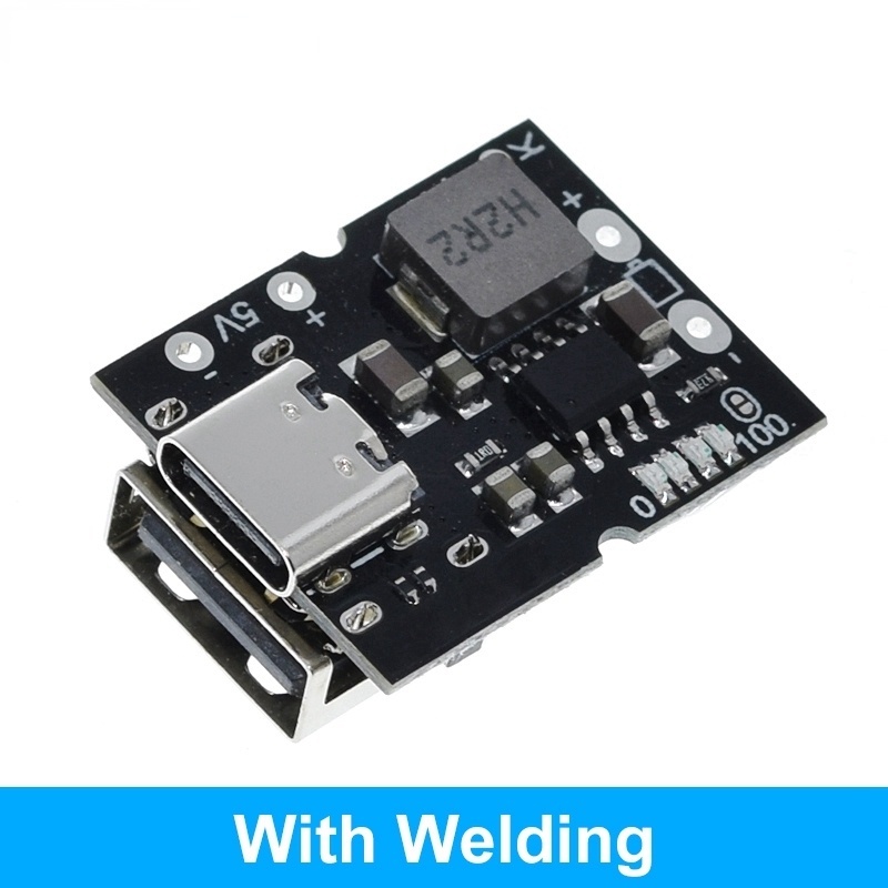 Mô đun để tăng áp sạc pin Lithium Type-C USB 5V 2A