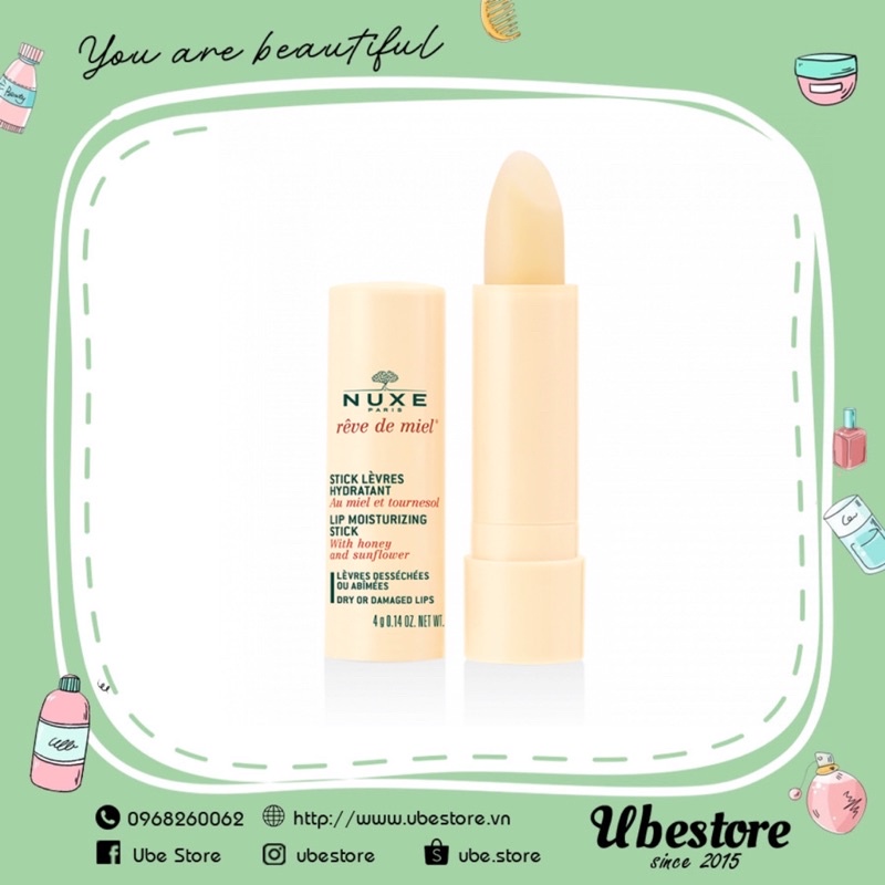 SON DƯỠNG NUXE MOISTURIZING LIP STICK