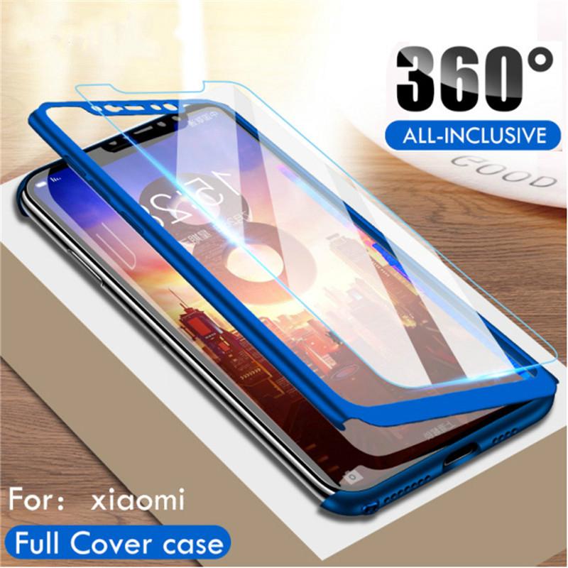 Ốp Lưng Bảo Vệ Toàn Diện 360 Độ Cho Xiaomi Mi A1 Mi A2 Lite Pocophone F1 Mi 8 Mi5 Mi A2