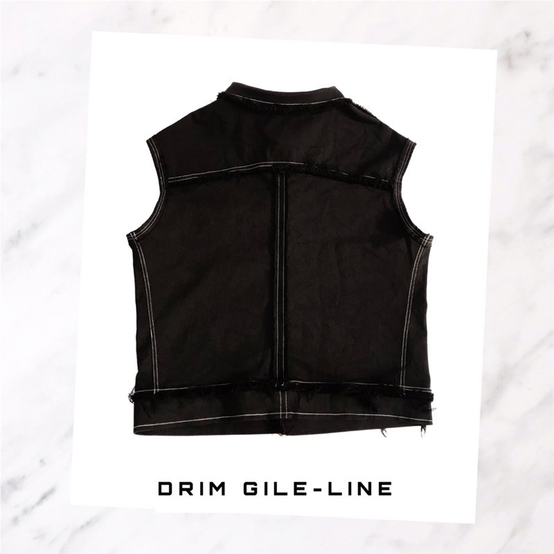 Áo Gile,vest unisex nam nữ DRIM Gile Te tua(bảo hành lỗi đổi 1)(design and made by Drimwe) | BigBuy360 - bigbuy360.vn