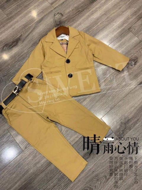 Combo Bộ  vest bé  trai 910.000