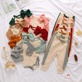 Set đồ 3 món xinh xắn cho bé gái từ 0-24 tháng tuổi