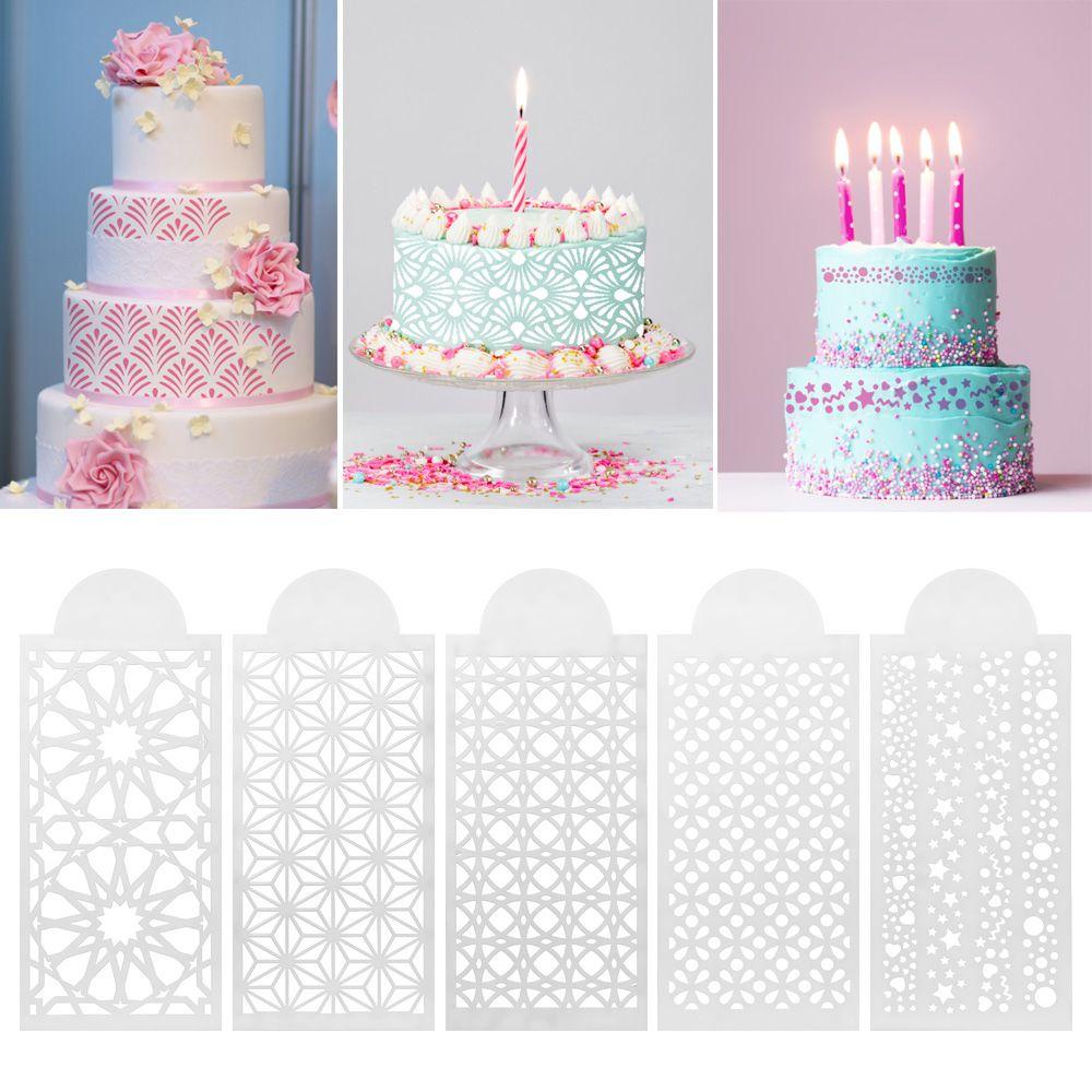 Khuôn Làm Bánh Bằng Nhựa Họa Tiết Ren Hoa