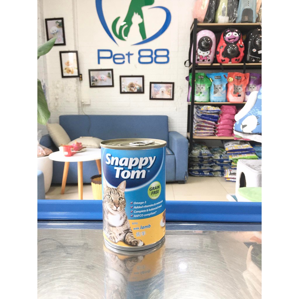 Pate Snappy Tom dành riêng cho mèo(400g)(Vị ngẫu nhiên)