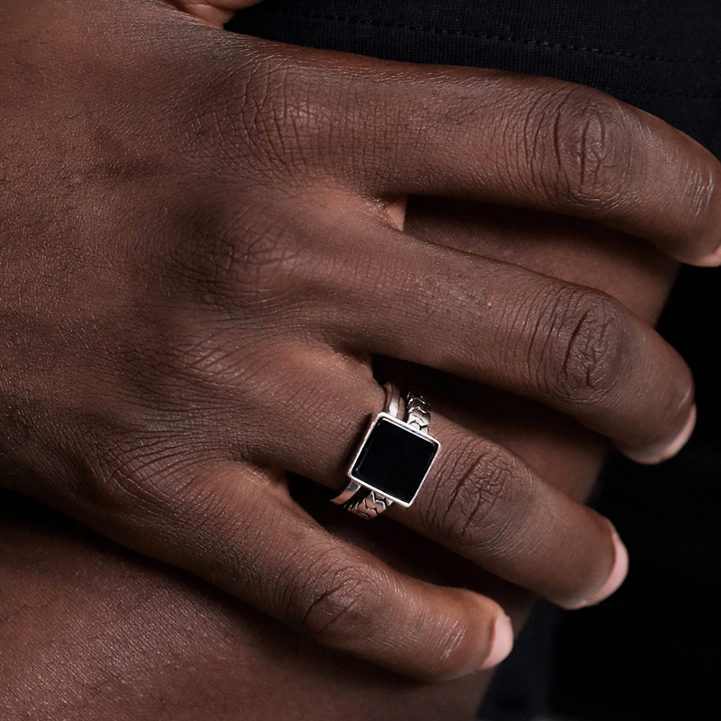 Nhẫn thiết kế theo phong cách Harajuku thời trang cổ điển