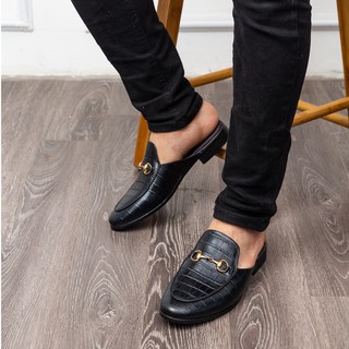 [ SIÊU HOT ] Giày sục nam CAO CẤP BTAHOME LX 280-3 size 38-45, DA BÒ VÂN CÁ SẤU NGUYÊN TẤM BẢO HÀNH 12 THÁNG LỖI 1 ĐỔI 1