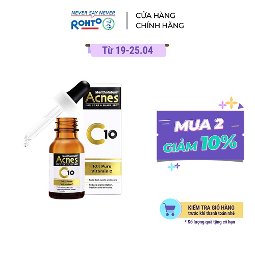 Dung dịch Vitamin C dưỡng da Acnes C10 15ml | BigBuy360 - bigbuy360.vn