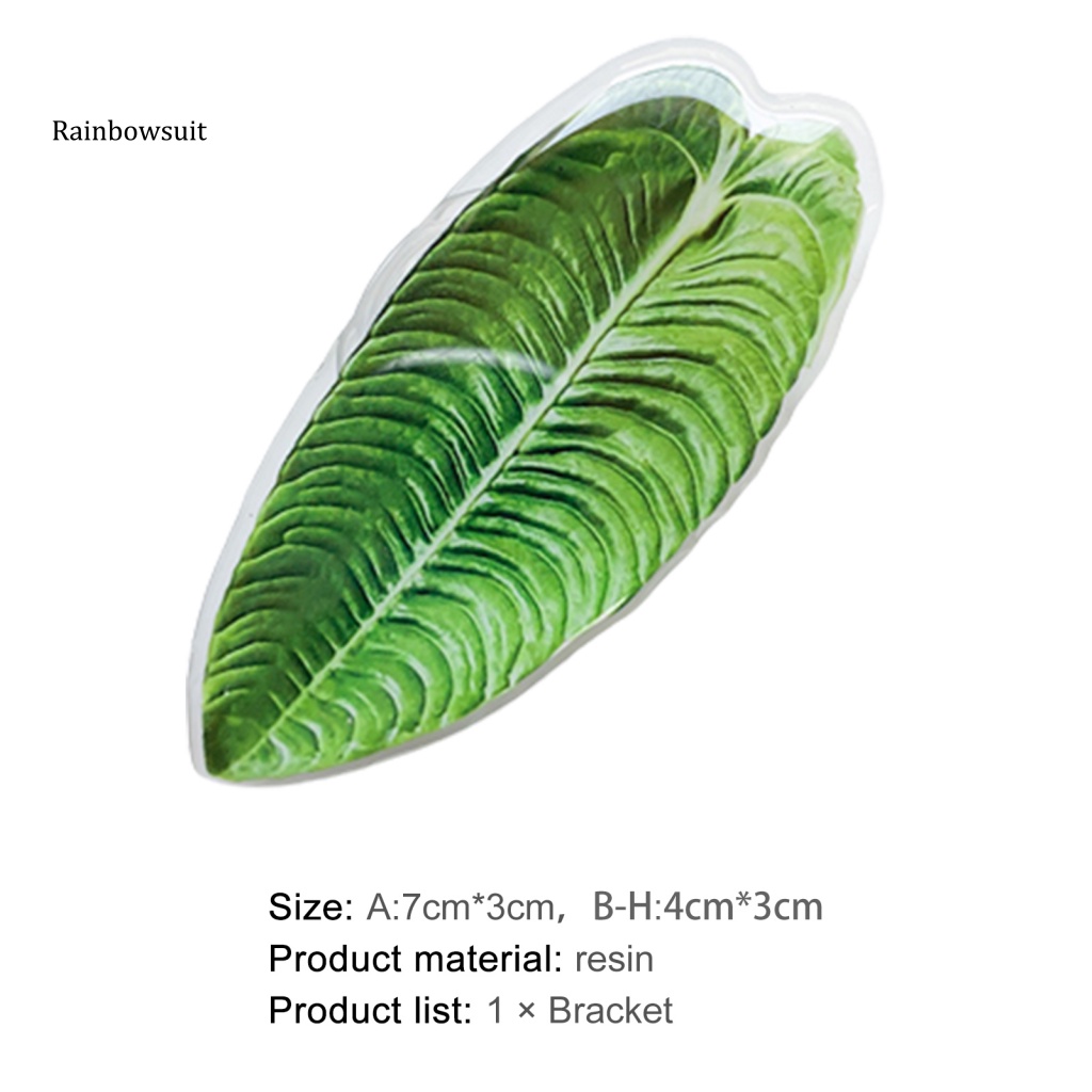 [RB] Giá Đỡ Điện Thoại Hình Chiếc Lá Siêu Nhẹ Trang Trí Nhà Cửa