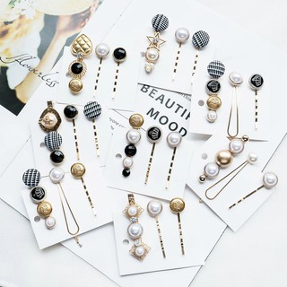 Set kẹp tóc đính ngọc hàn quốc hot hit