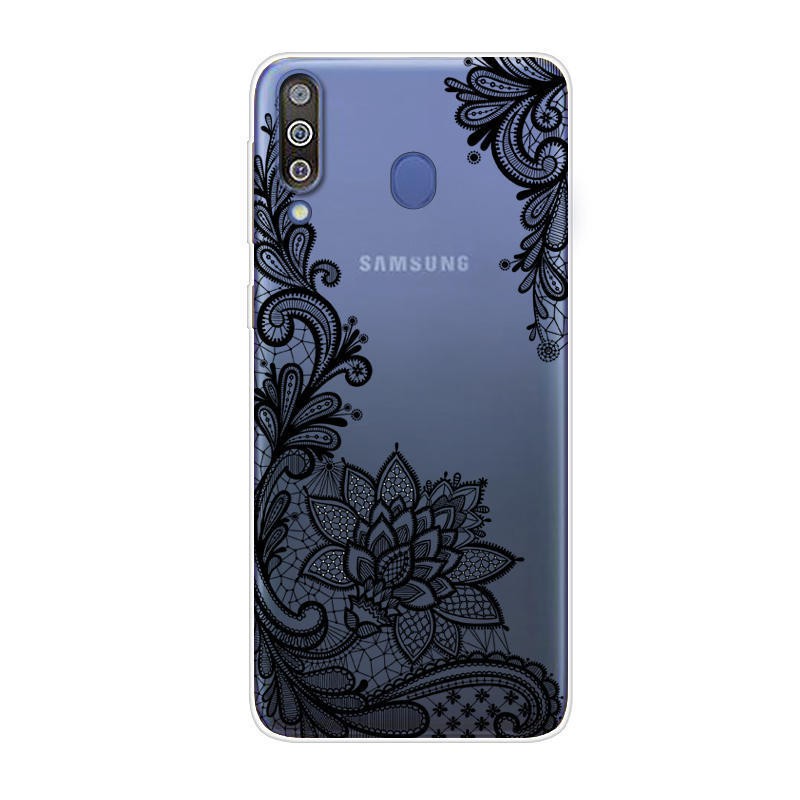 Ốp lưng Samsung Galaxy M30 Trường hợp Silicone mềm TPU Back Cover Điện thoại Vỏ bọc Samsung M 30 GalaxyM30 Case Silicone