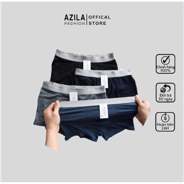 Quần lót nam AZILA QS20 boxer vải sợi Modal kháng khuẩn