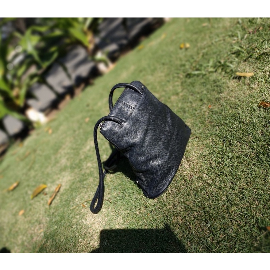 Balo hoặc đeo vai Clarks Auth Da thật second-hand Đồ Si Bon- TD024