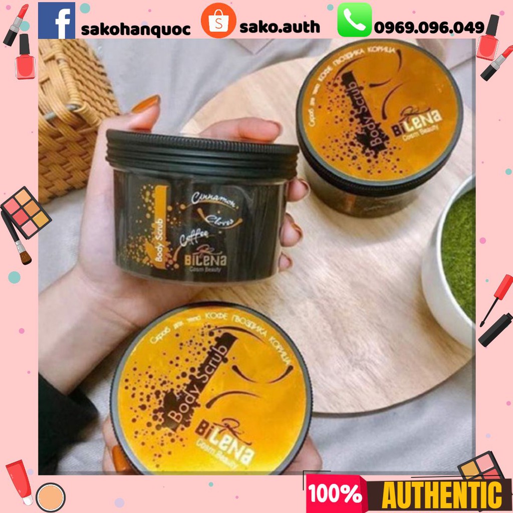 Tẩy Tế Bào Chết Body Coffee Scrub Bilena