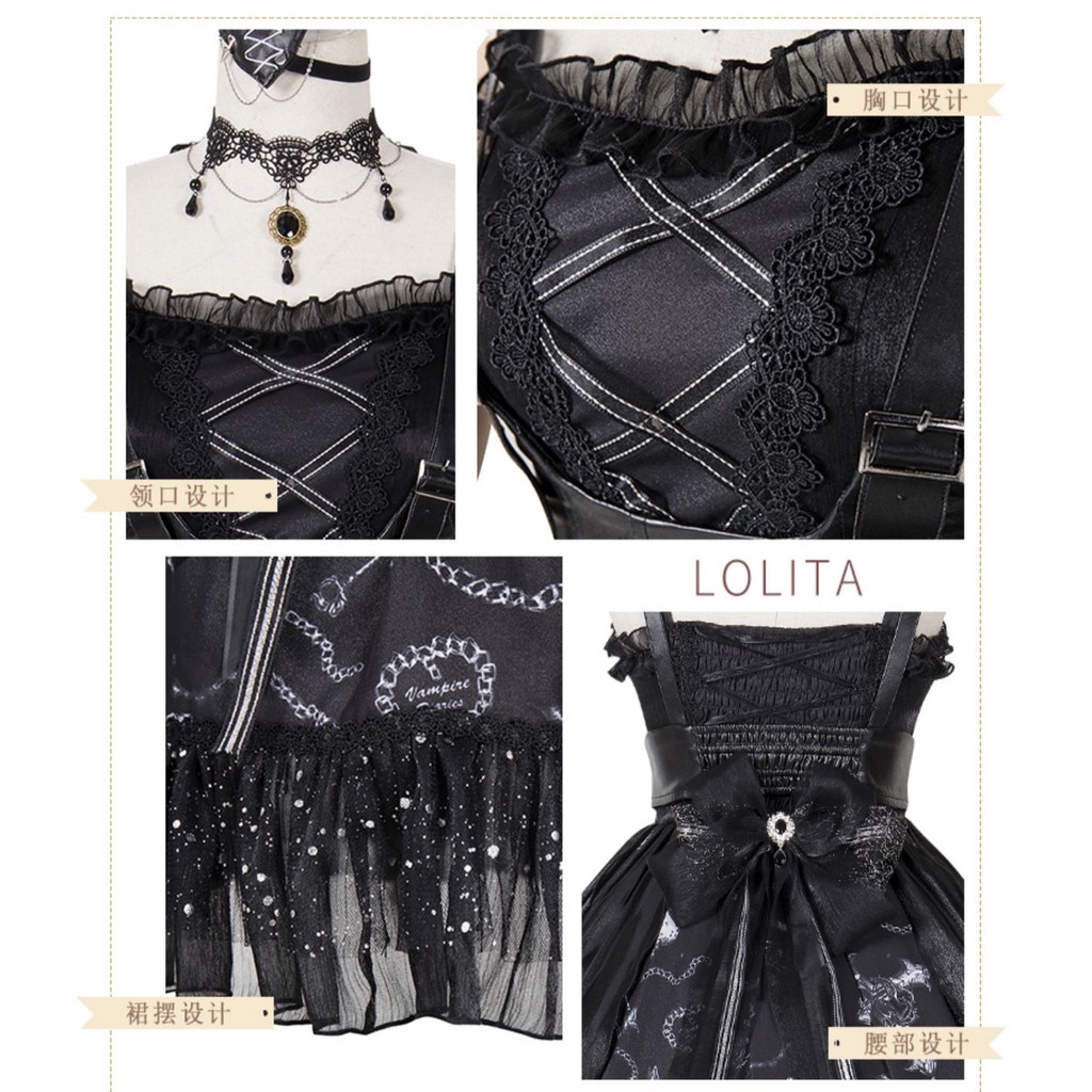 Váy Lolita phong cách Gothic  - Nhật ký ma cà rồng