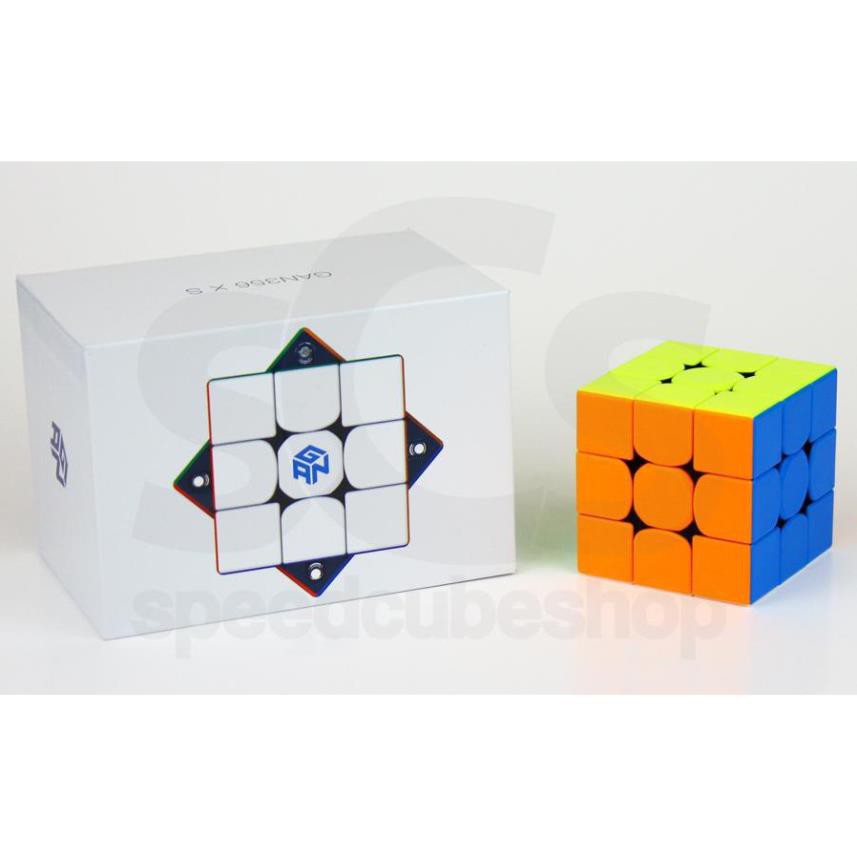 Đồ chơi Rubik 3x3x3 Rubik GAN 356 XS Black/Stickerless SHOP YÊU THÍCH