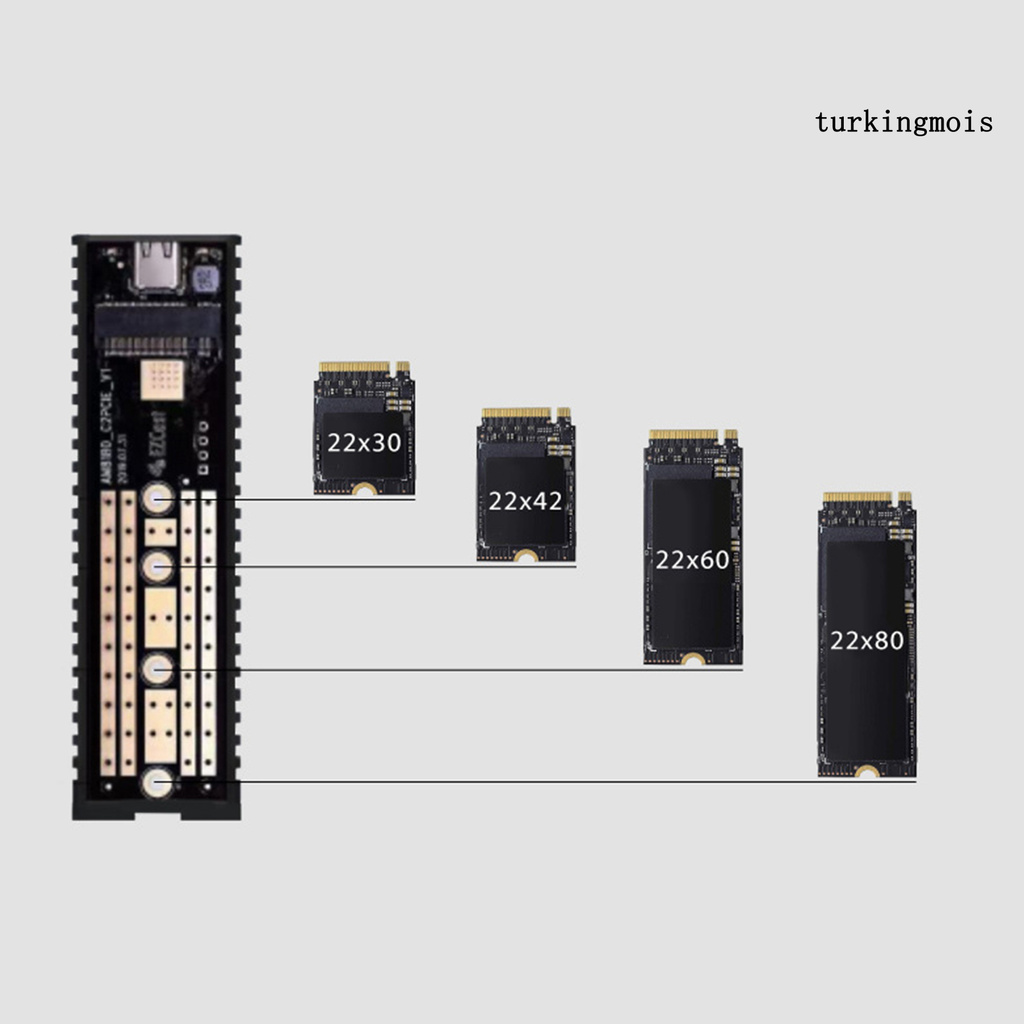 Hộp Đựng Ổ Cứng M2 Ssd M.2 Sang Usb 3.1 Kèm Phụ Kiện