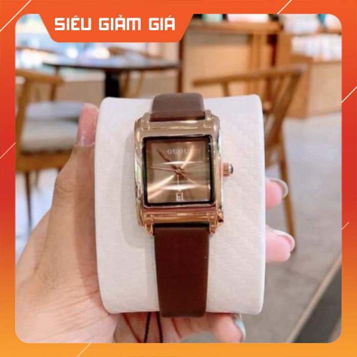 {HOT} Đồng hồ nữ dây da cao cấp chính hãng Guou đẳng cấp siêu đẹp cho bạn giá hiện đại | BigBuy360 - bigbuy360.vn