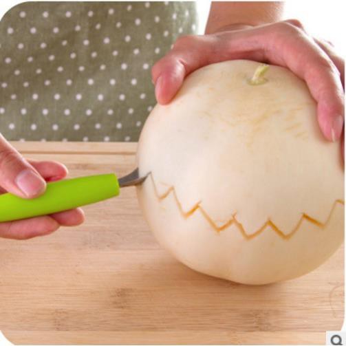 Dao tỉa hoa quả 2 đầu tiện lợi nhiều mầu