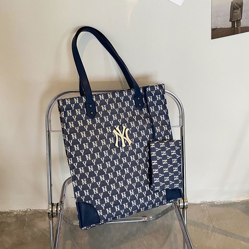 Túi Tote Đeo Vai Chất Liệu Denim Thời Trang Cho Nữ