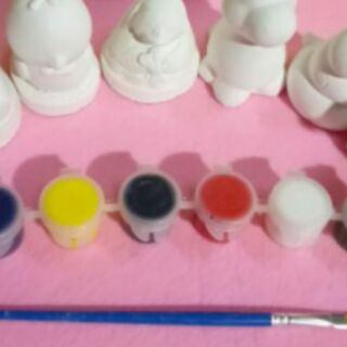 Tô tượng 10 con + màu + cọ