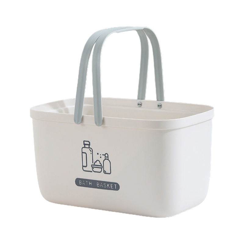Giỏ Đựng Đồ Dùng Nhà Tắm Thiết Kế Đục Lỗ Có Tay Cầm Tiện Dụng Giá Đ