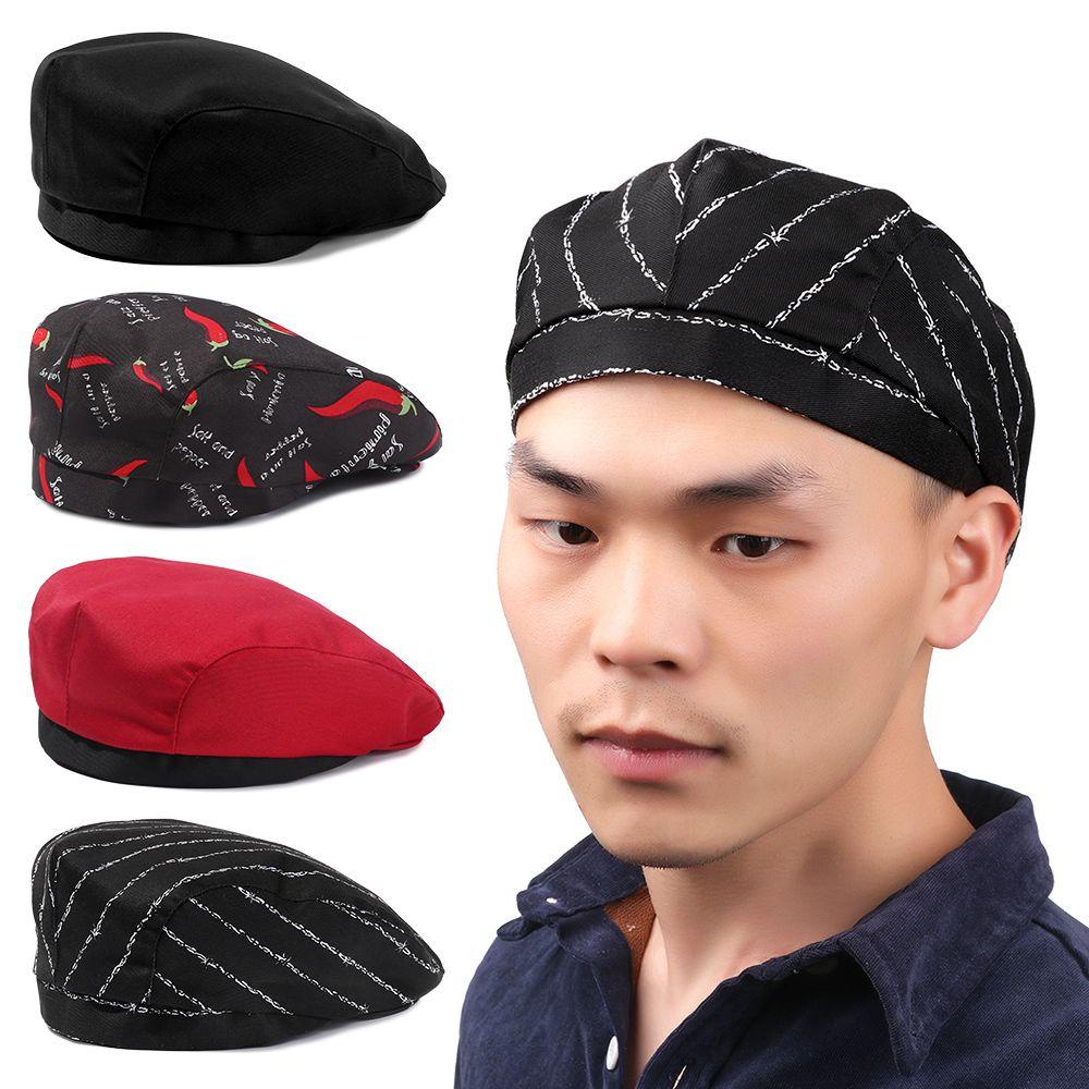 Mũ Beret Vải Cotton Tròn Dành Cho Nhân Viên Phục Vụ Nhà Hàng