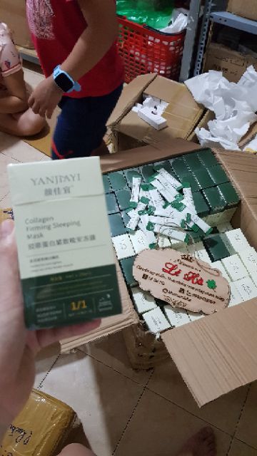 Mặt Nạ Ngủ Thạch Collagen Nội Địa Trung