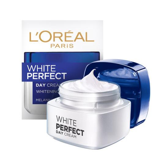 L'oreal Chính Hãng- Kem Dưỡng Trắng Sáng L'Oreal White Perfect Day/ Night 50ML