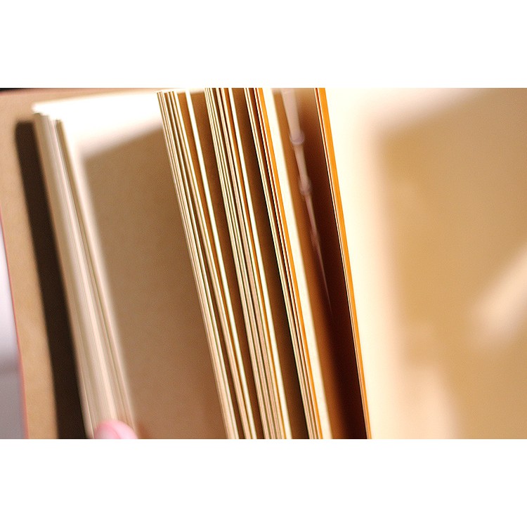 NB04 Sổ Tay Bìa Da Gáy Tròn Traveler Notebook