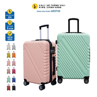 Vali kéo du lịch giá rẻ UZO-720 kích thước 20, 24 inch chính hãng Hùng Phát - Bảo hành 5 năm