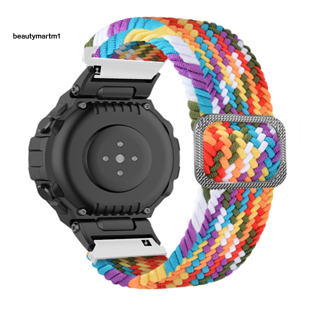 Dây Đeo Nylon Bện Mềm Co Giãn Chống Mồ Hôi Điều Chỉnh Được Cho Đồng Hồ Thông Minh Huami Amazfit T-Rex / T-Rex Pro Beautymartm1