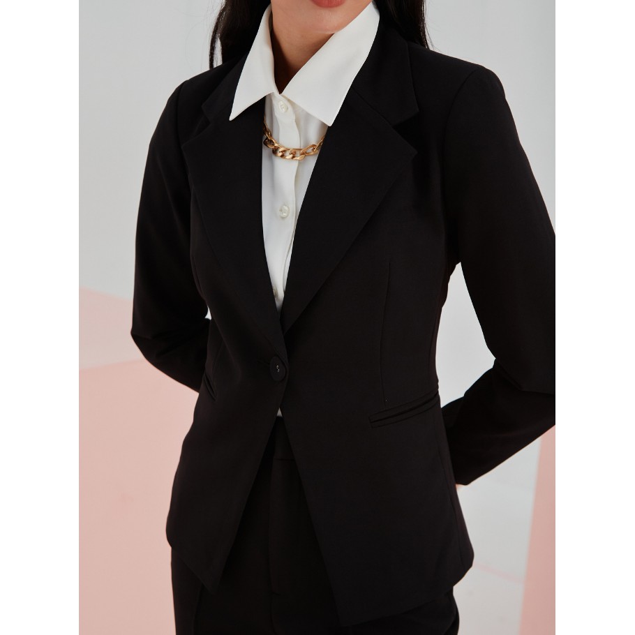 COCO SIN - Blazer Đen Form Fit