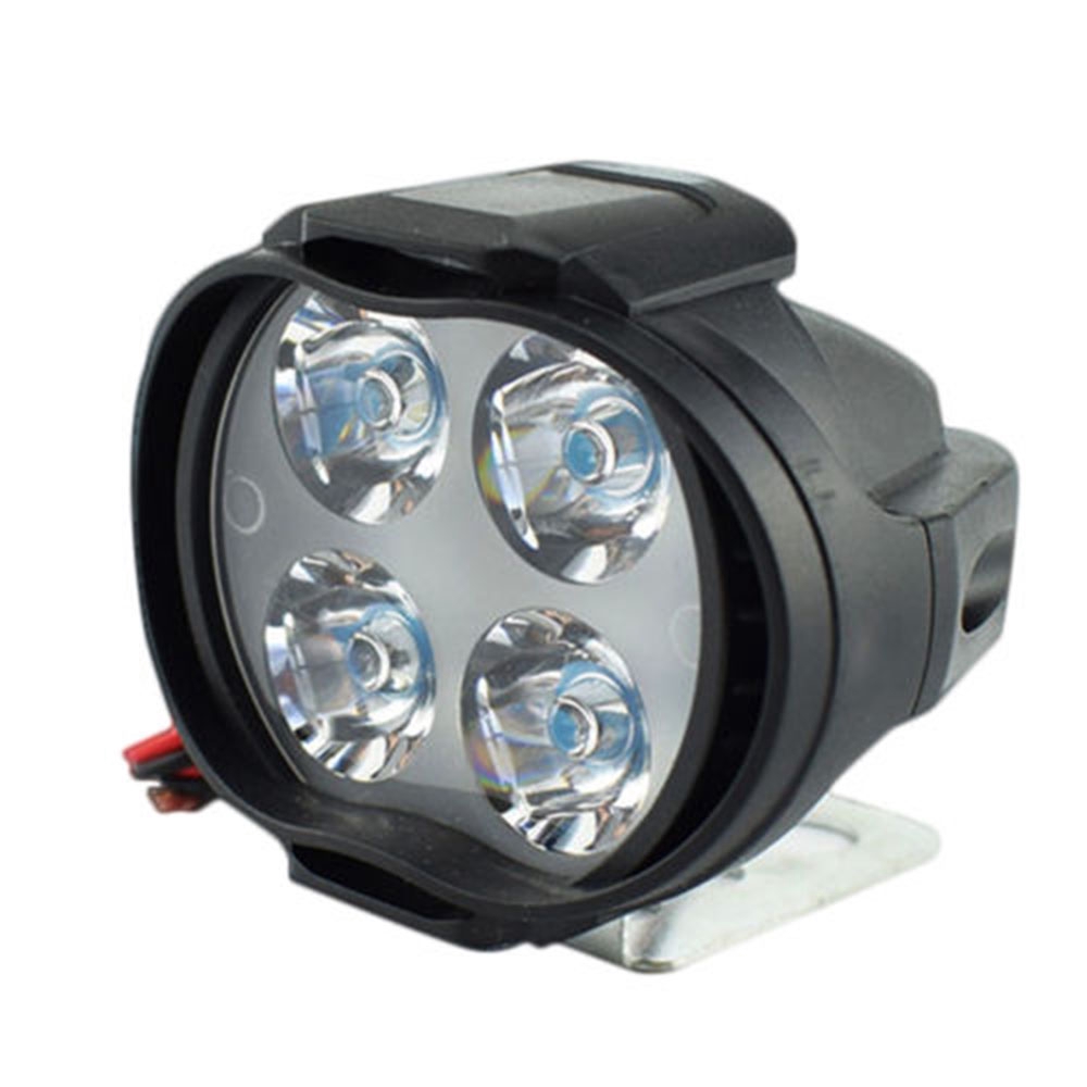 Đèn Pha Led Đen Siêu Sáng 12-80v Cho Xe Mô Tô