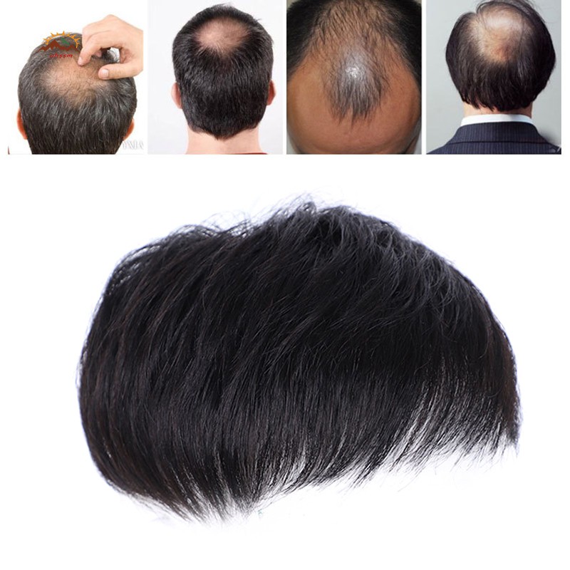 Tóc giả ngắn cho nam tiện dụng để đội hàng ngày