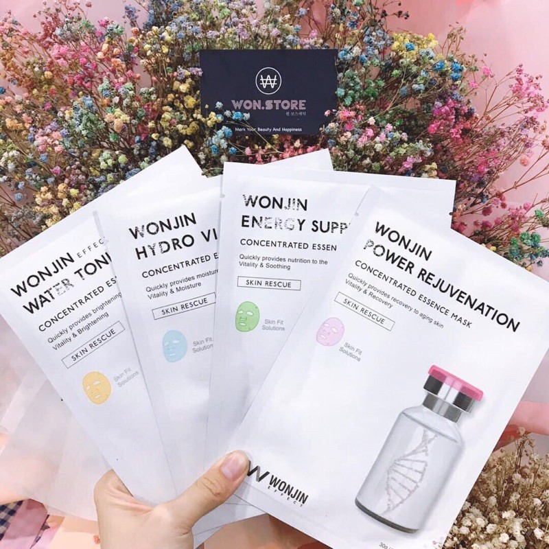 Mặt Nạ Wonjin Săn Sale Mix 4 Mùi Chính Hãng