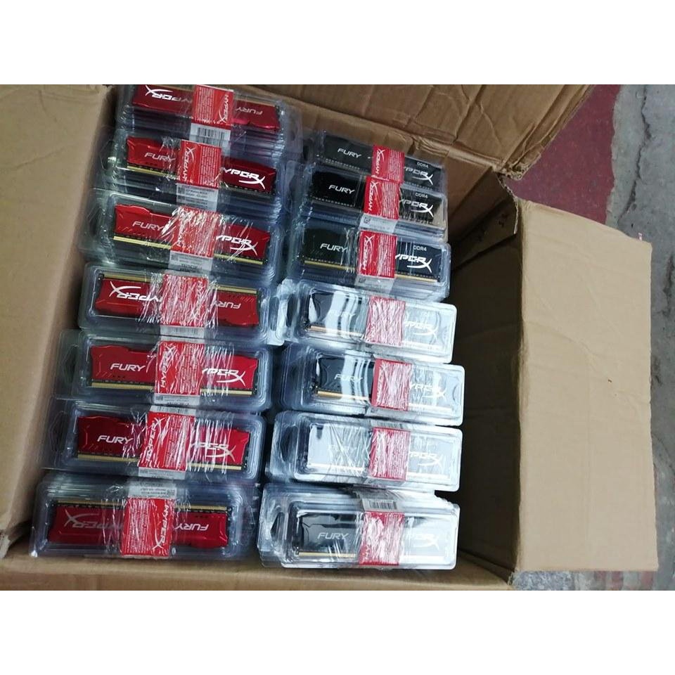 RAM Kingston HyperX Fury 8GB DDR4 Bus 3200 MHz Mới 100% Bảo Hành 3 Năm