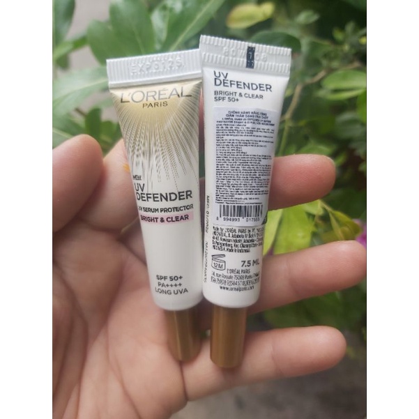 15ml - Kem chống nắng L'OREAL  UV Defender SPF 50+