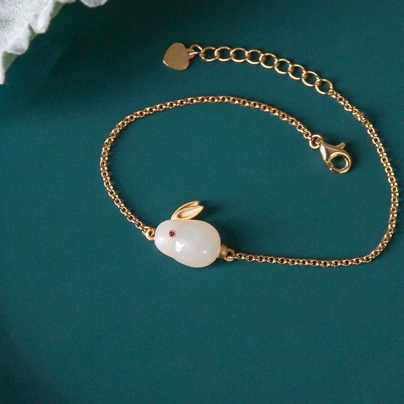 [Hàng Mới] Niche Vòng Tay Hình Thỏ Dễ Thương